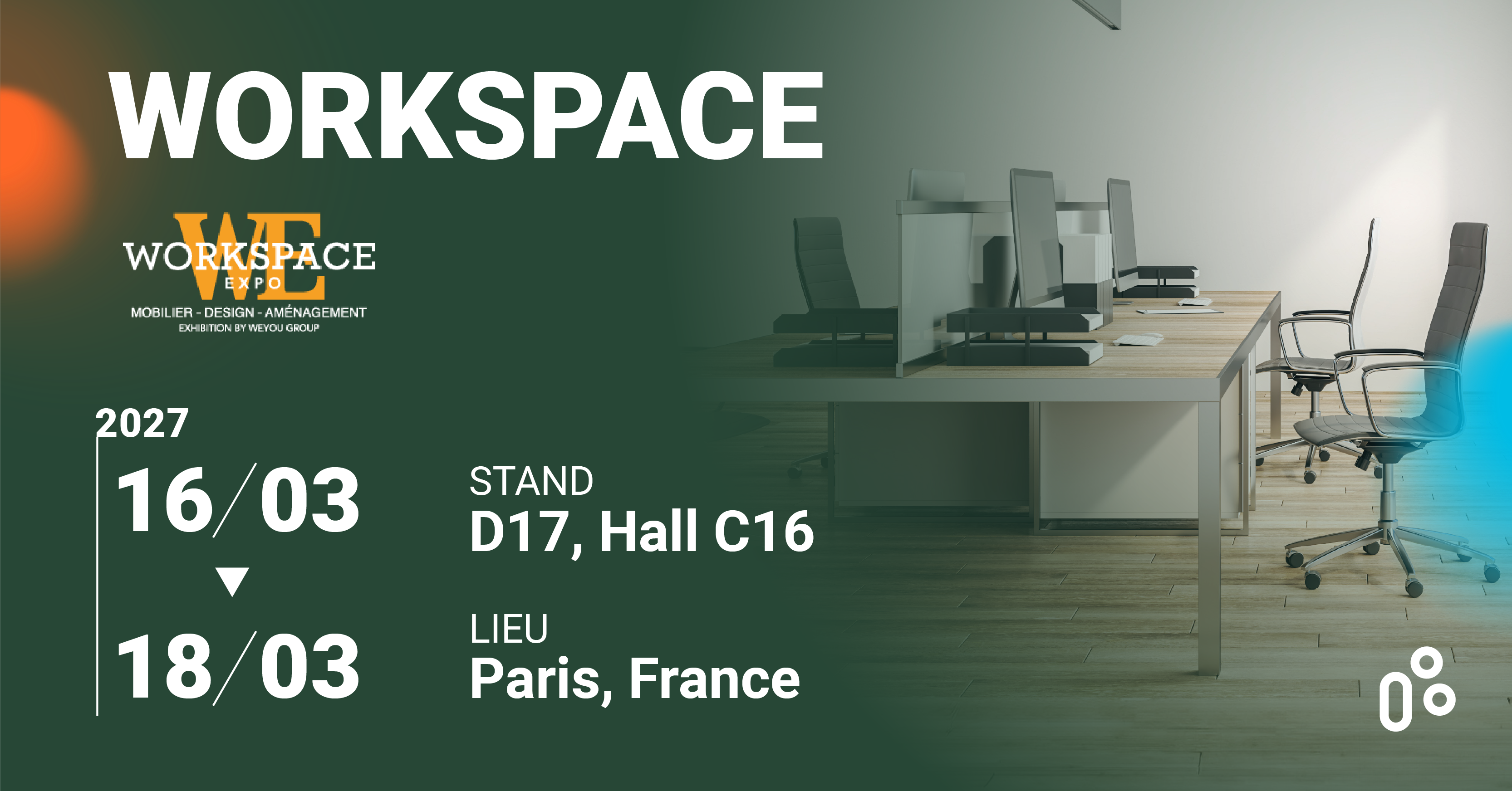 TiMOTION présent au salon Workspace Expo Paris 2027